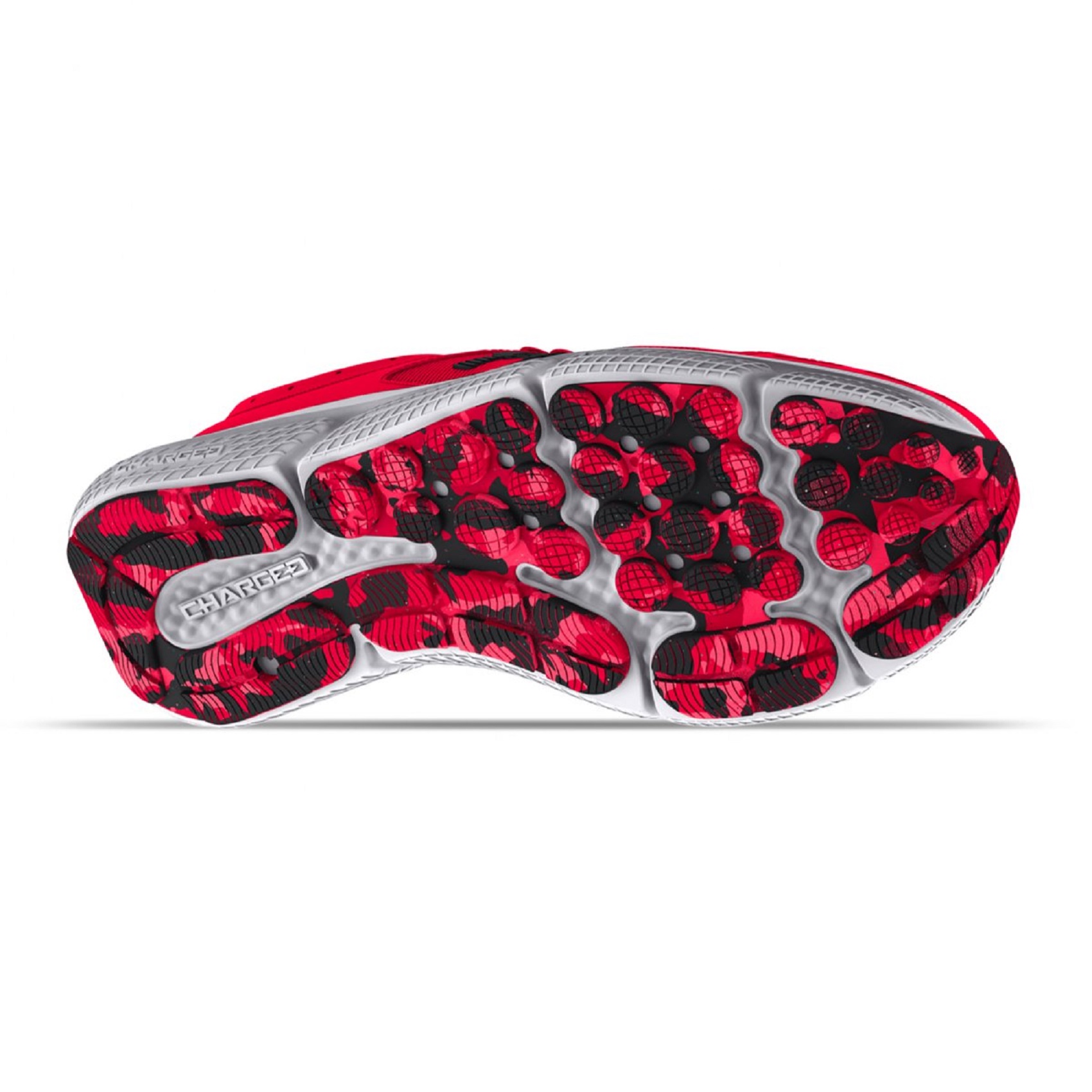 Tenis Under Armour Charged Assert 10 Rojo Hombre talla #26