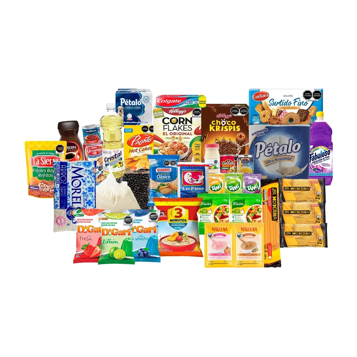 Despensa Completa con 46 Productos de Calidad