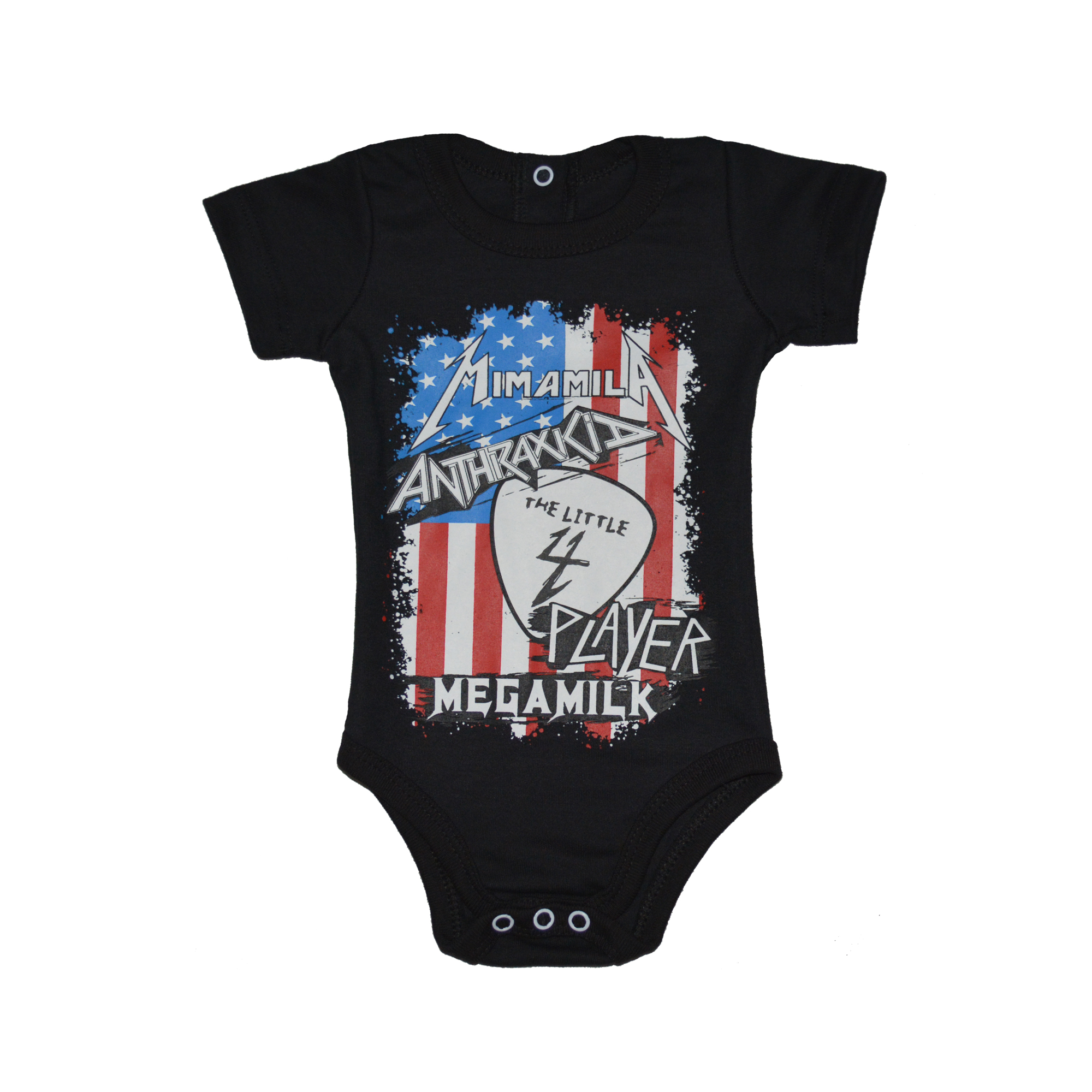 Estilo Metalero desde la Cuna: Pañalero para los Bebés Más Rockeros