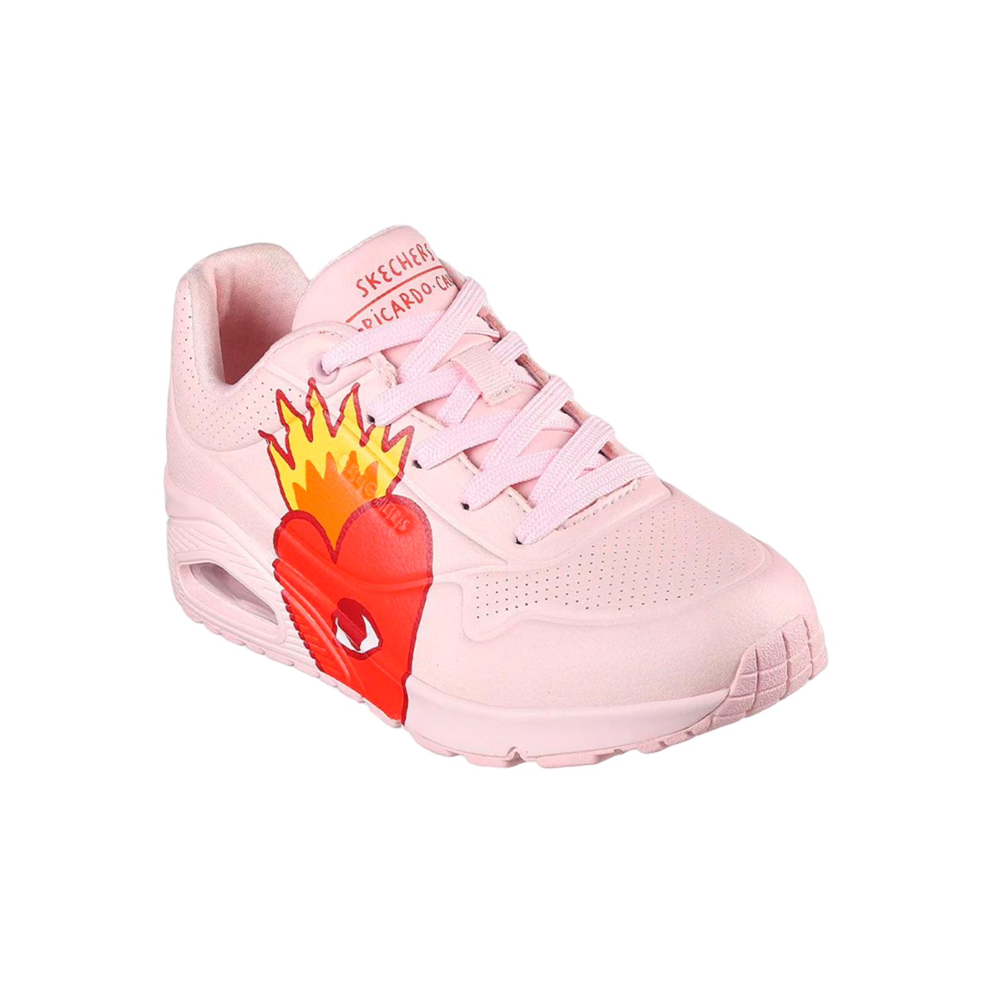 Tenis Skechers Street X Ricardo Cavolo Uno Flaming Heart 177956PKMT
