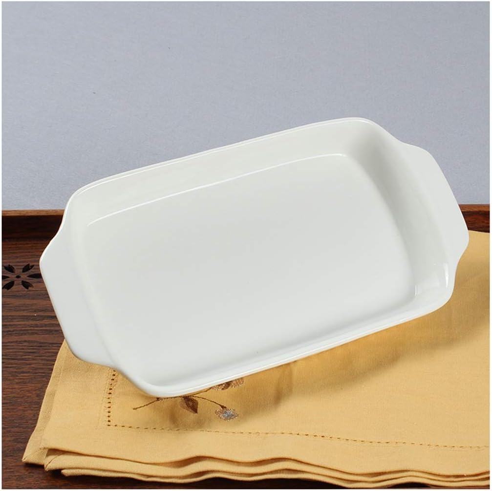 Molde Rectangular De Cerámica Para Hornear 36 cm