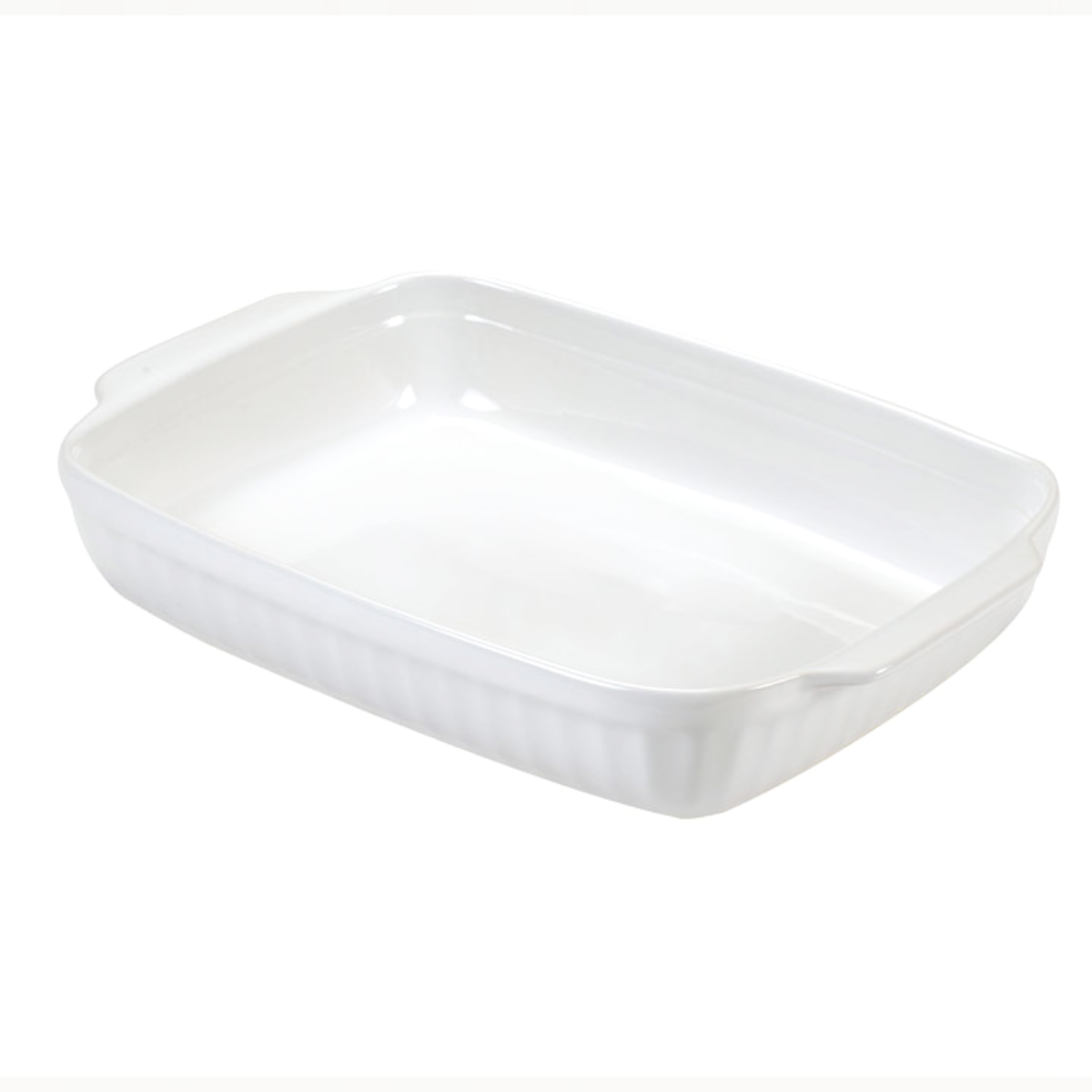Molde Rectangular De Cerámica Para Hornear 36 cm