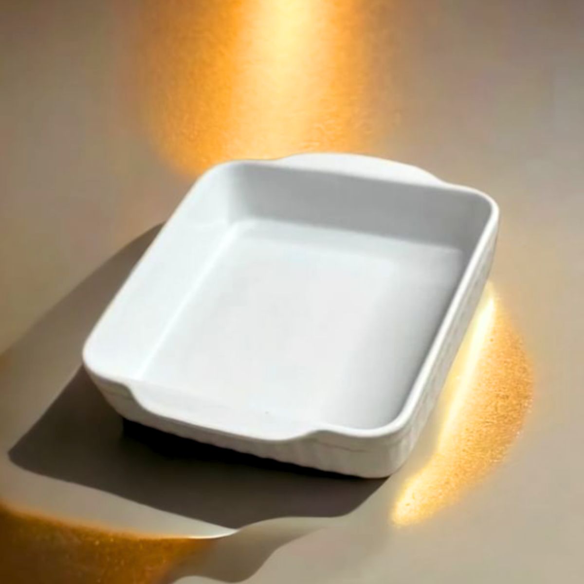 Molde Cuadrado De Ceramica Para Hornear