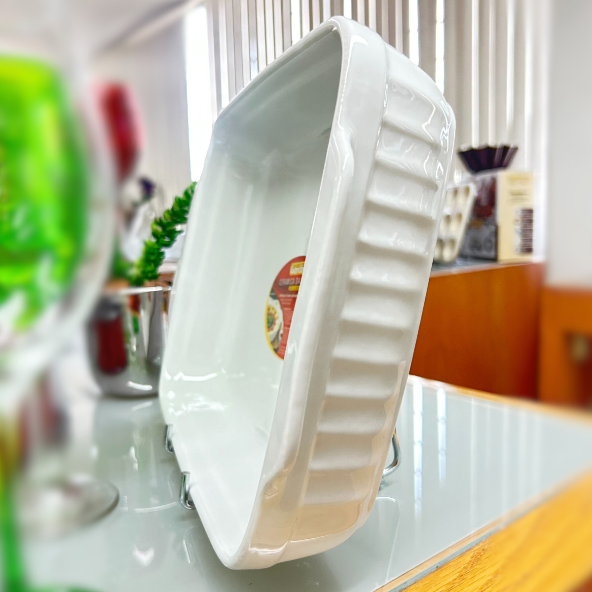 Molde Cuadrado De Ceramica Para Hornear