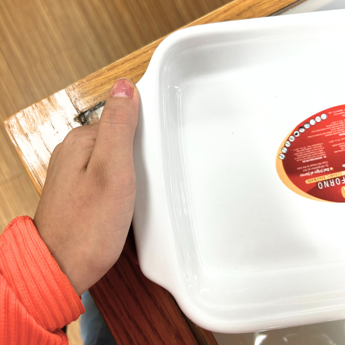 Molde Cuadrado De Ceramica Para Hornear