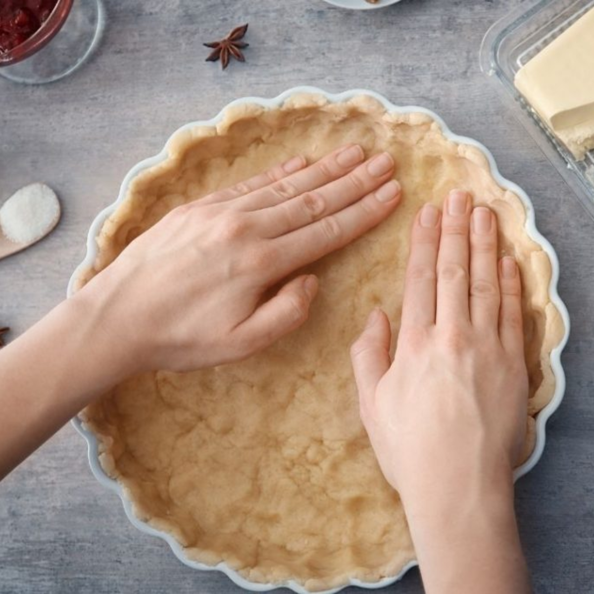 Molde Para Pay De Ceramica para Hornear Reposteria