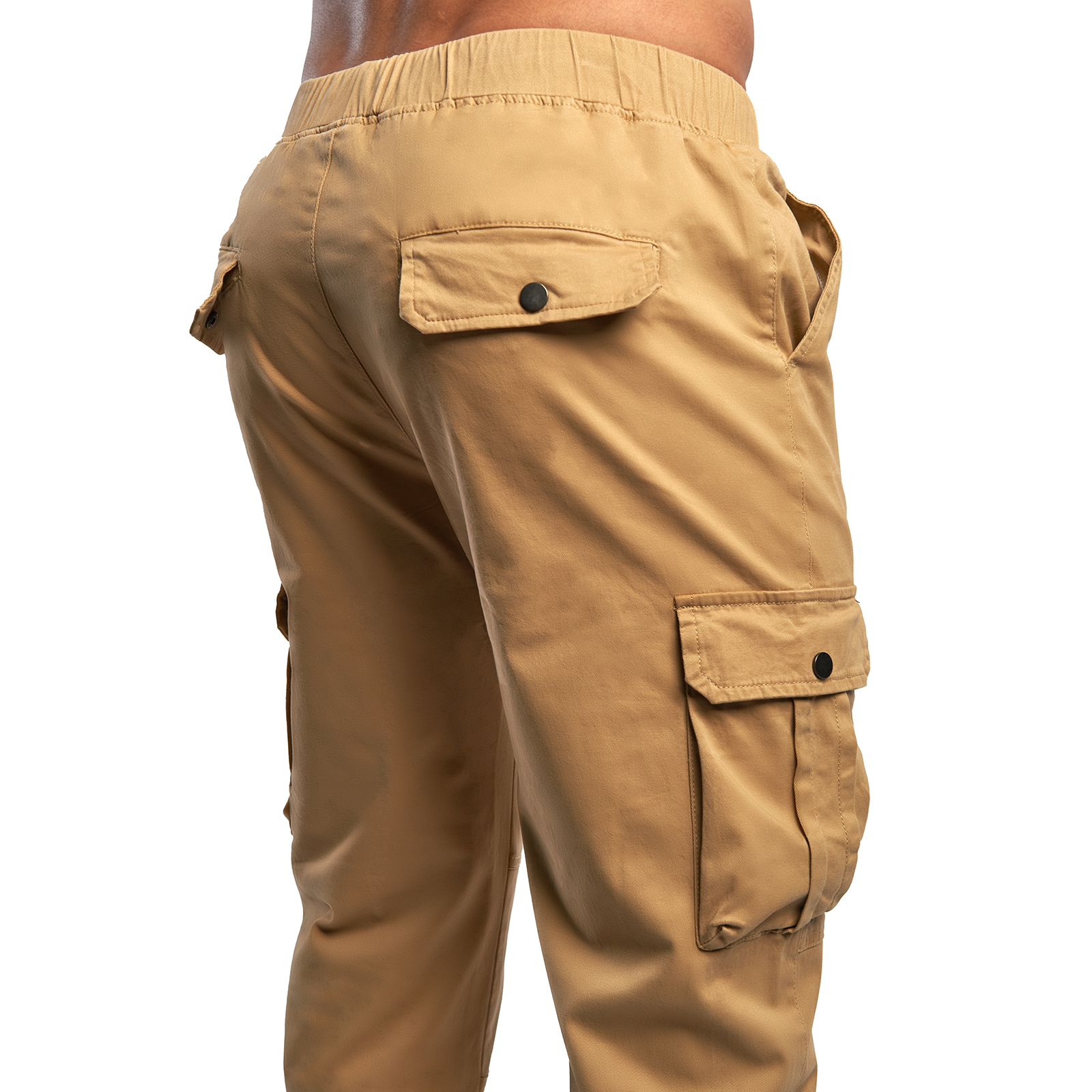 Pantalon Tipo Cargo Táctico Para Hombre Color Beige.