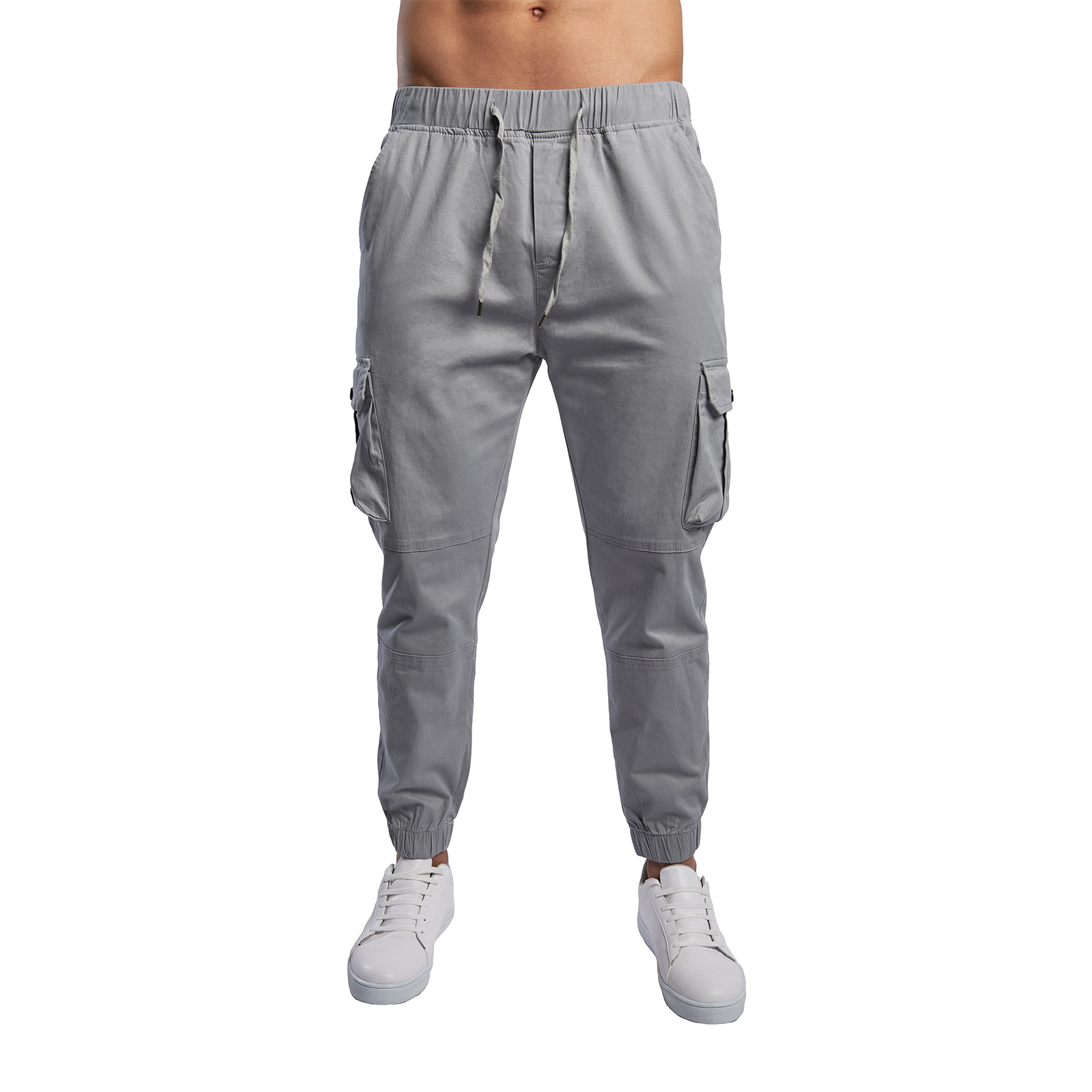 Pantalon Tipo Cargo Táctico Para Hombre Color Gris