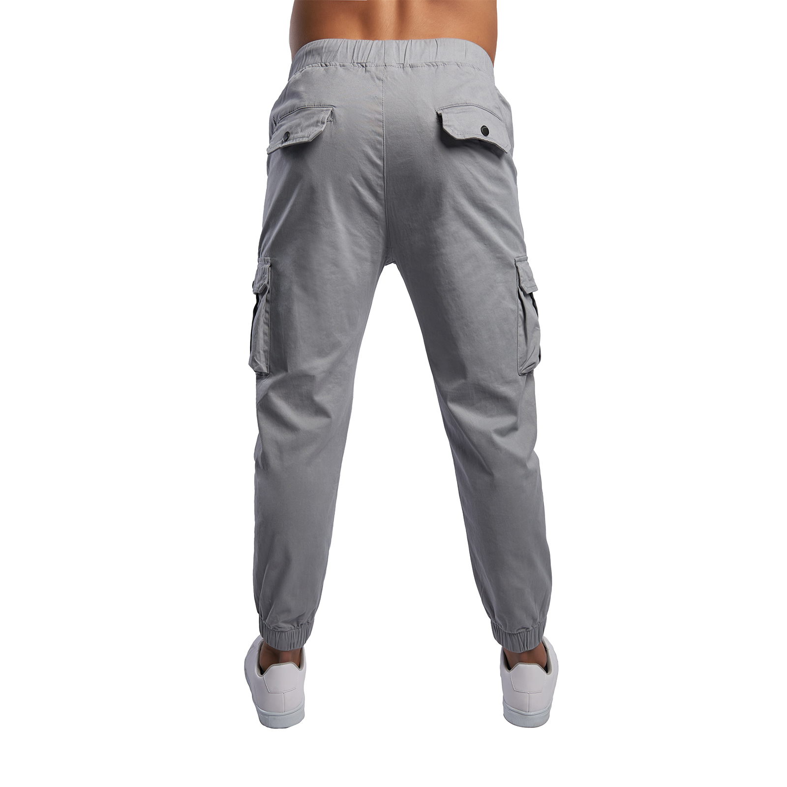 Pantalon Tipo Cargo Táctico Para Hombre Color Gris