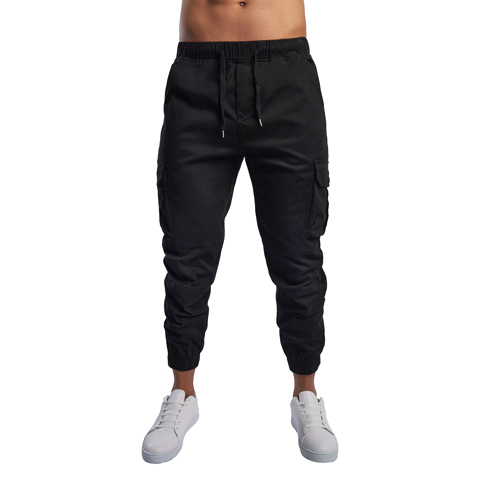 Pantalon Tipo Cargo Táctico Para Hombre Color Negro