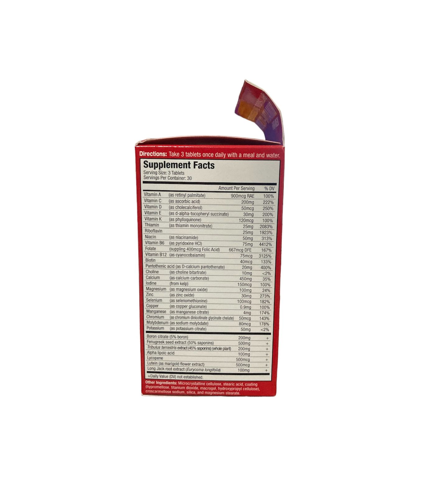 Vitamina MuscleMeds Vitamina T 90 Tablets .