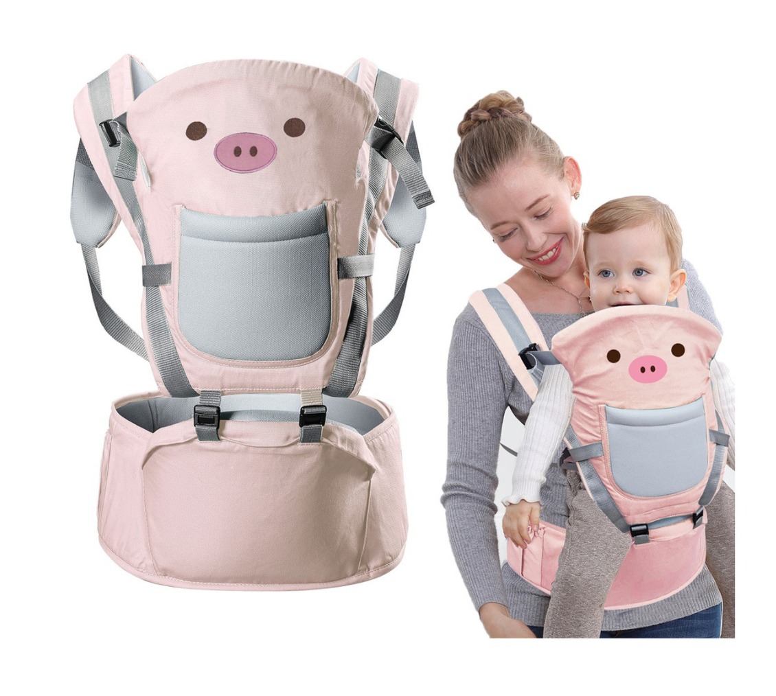 Cangurera Ergonomica Para Bebés 5 Posiciones Ecobaby Original 0-36 meses