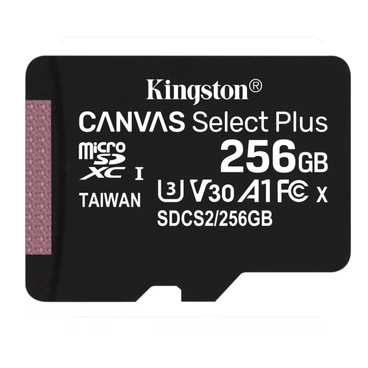  Memoria kingston micro sd canvas select plus 256gb clase 10 sdcs2 256gb cel tableta lap pc drone