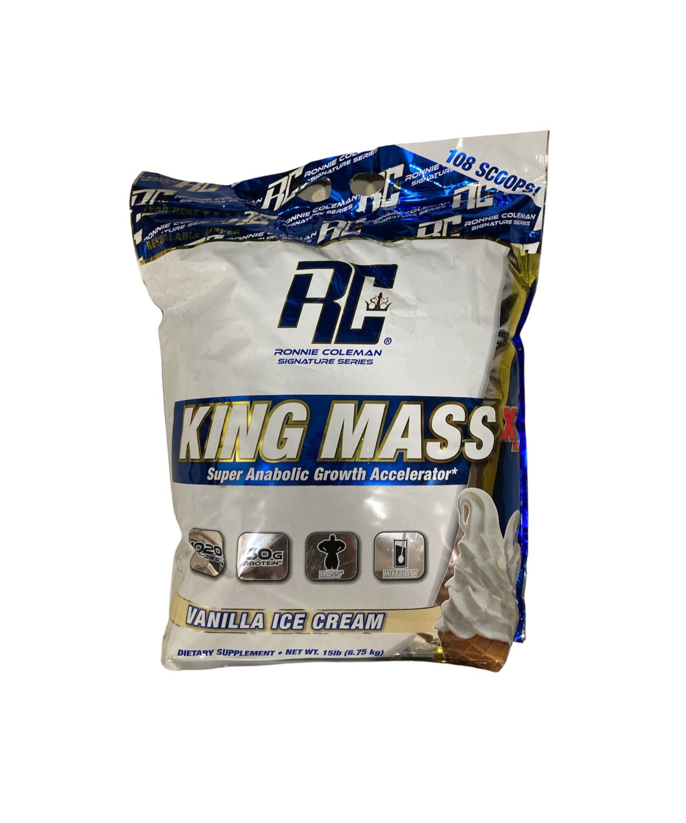 Ganador De Peso Ronnie Coleman 15 Lbs 108 Serv .