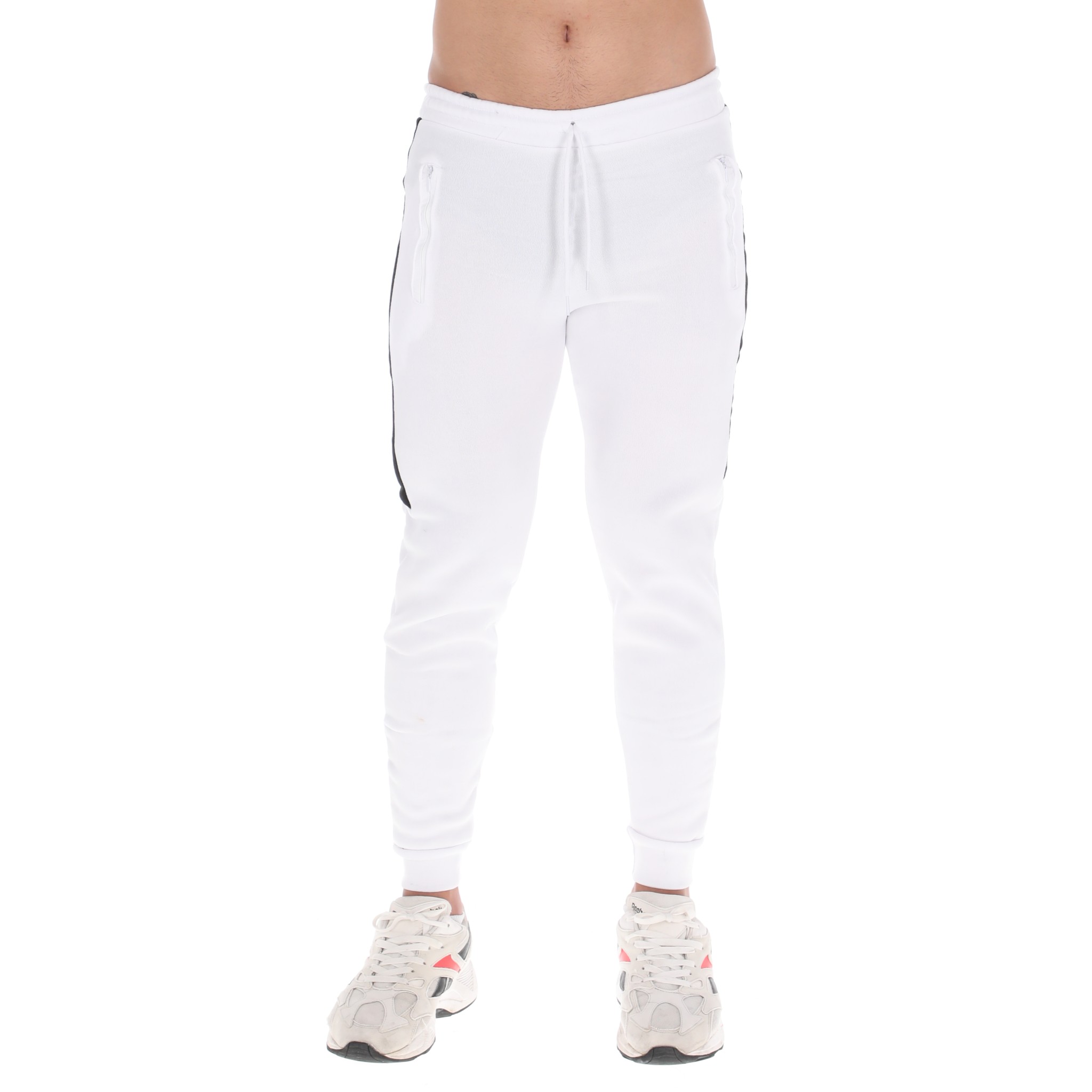 Jogger Deportivo Slim Para Hombre Color Blanco
