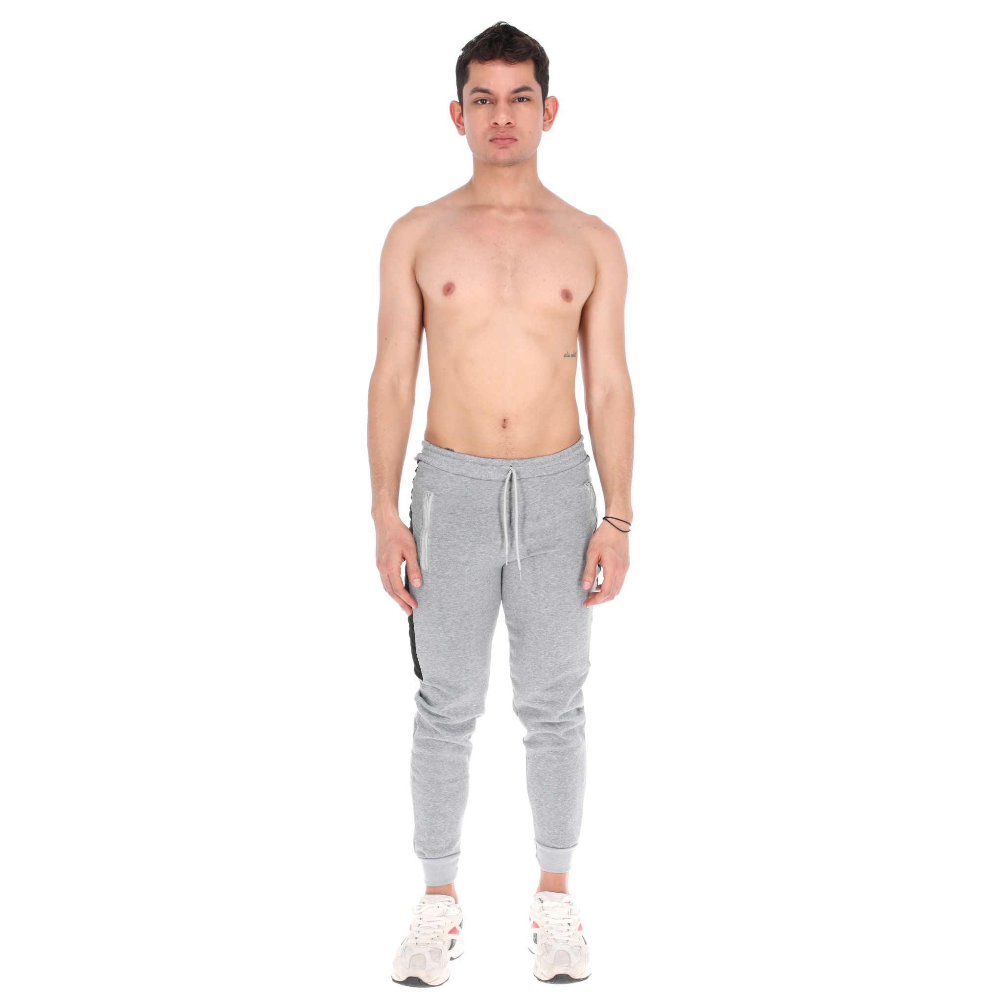 Jogger Deportivo Slim Para Hombre Color Gris