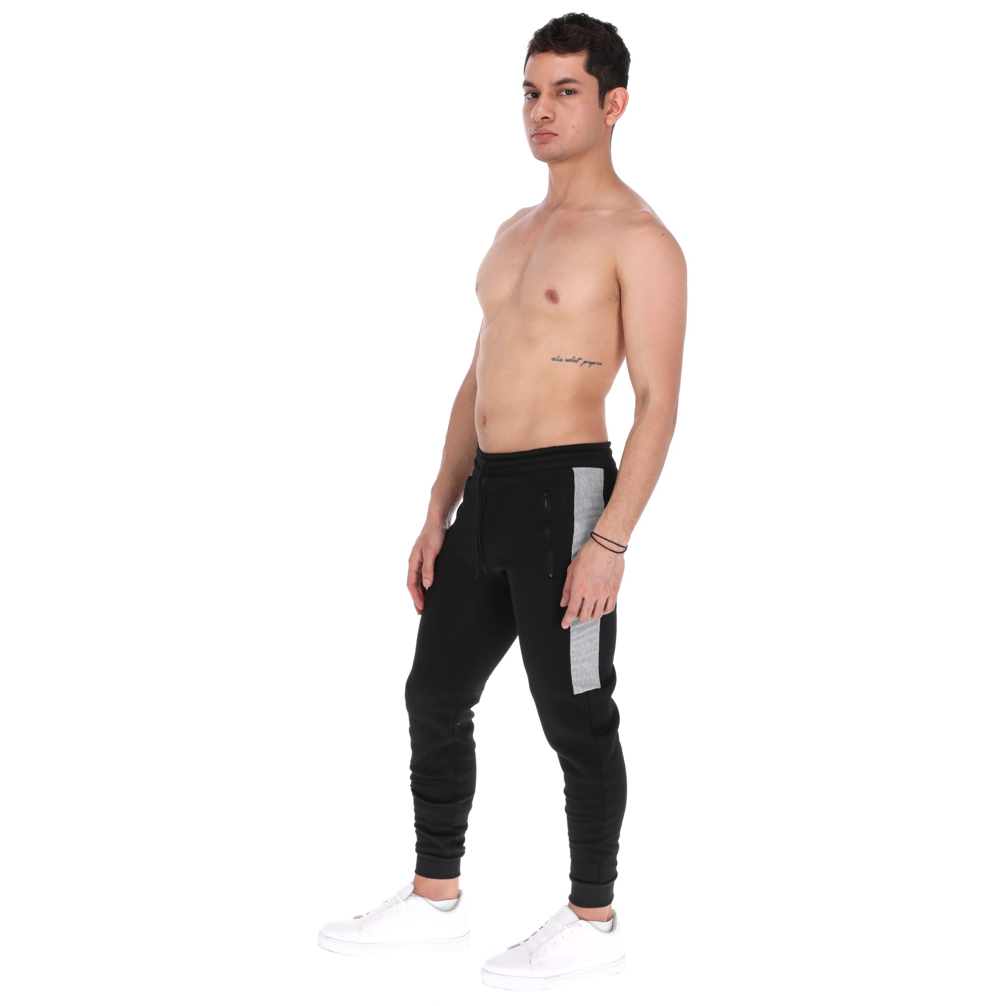 Jogger Deportivo Slim Para Hombre Color Negro