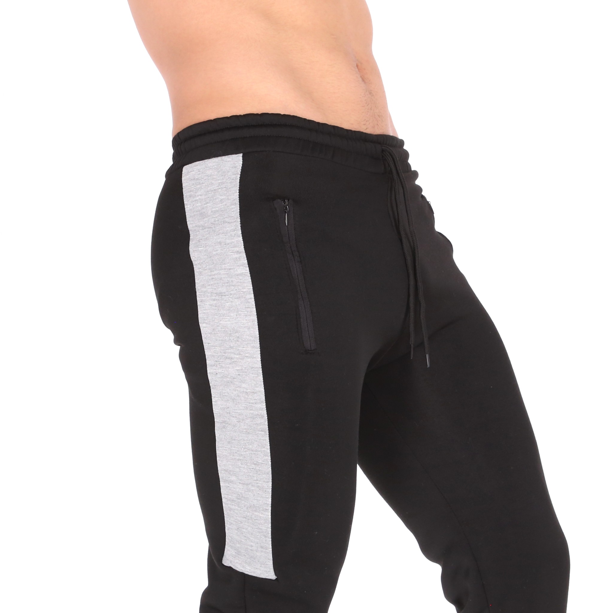 Jogger Deportivo Slim Para Hombre Color Negro