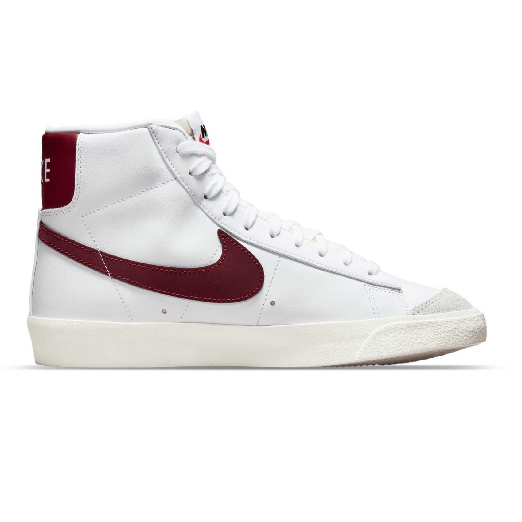 Tenis Nike Blazer Mid 77 Vintage Blanco rojo Hombre Talla 27