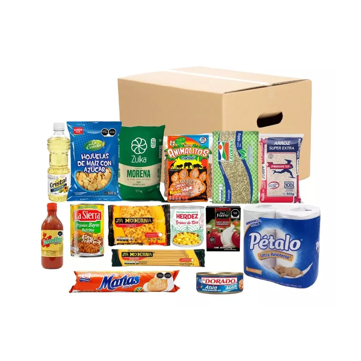 Despensa Básica Empresarial 15 Productos Económica Completa
