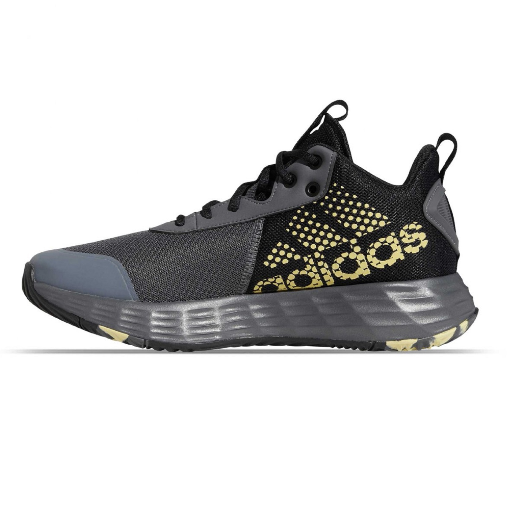 Tenis Adidas Ownthegame 2.0 Gris Basketball Hombre.