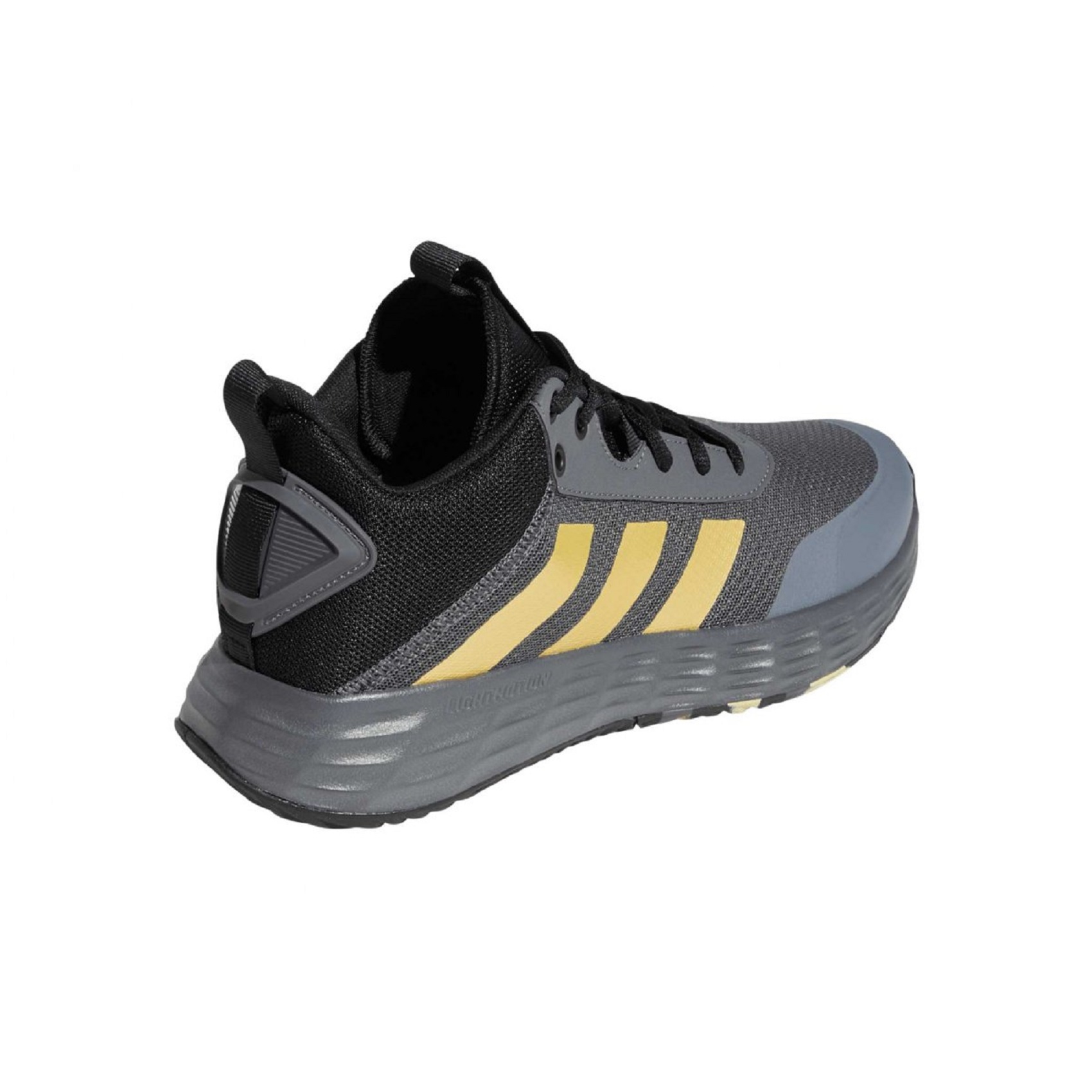 Tenis Adidas Ownthegame 2.0 Gris Basketball Hombre.