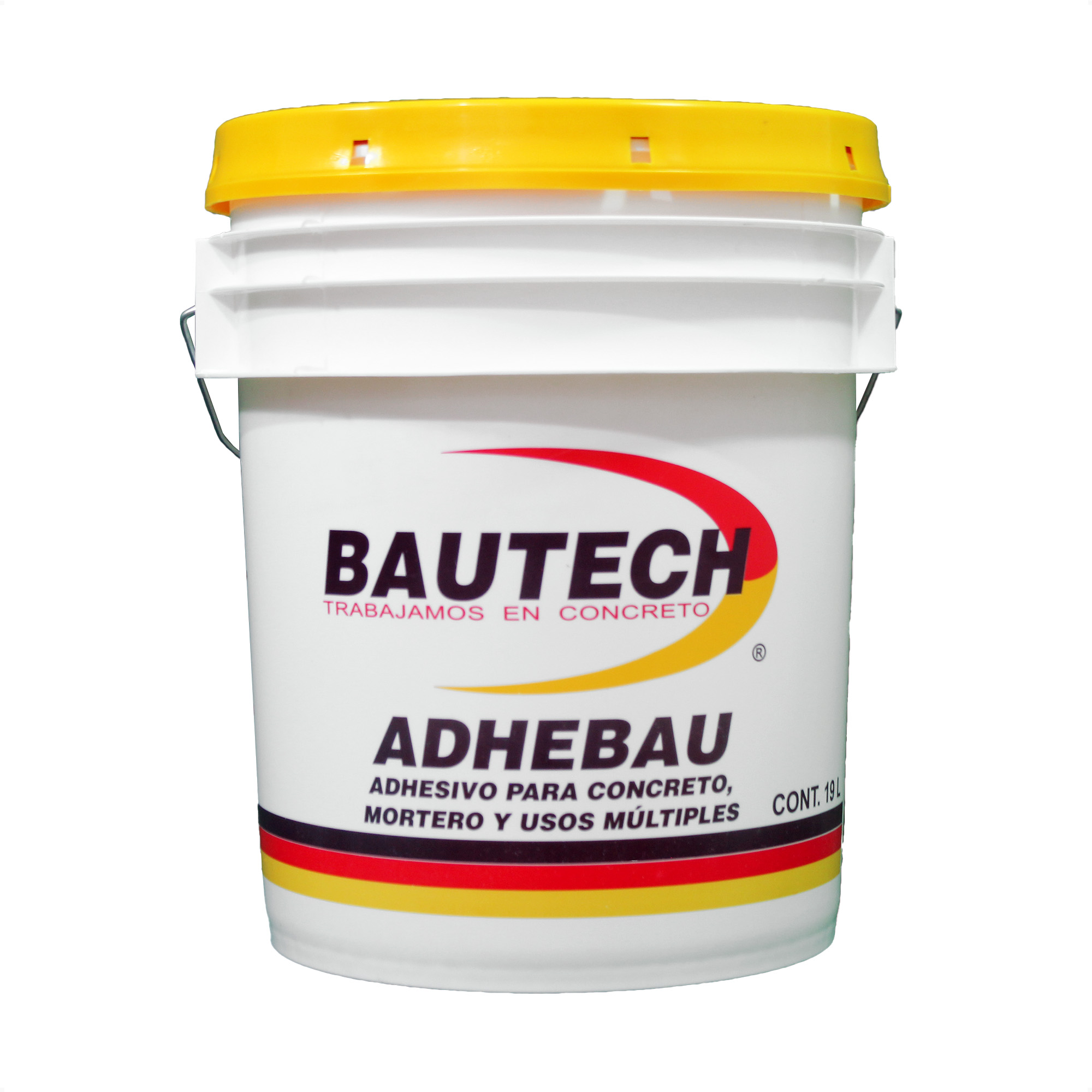 Adhesivo Para Concreto Mortero Y Usos Múltiples Adhebau De 1 Lt.