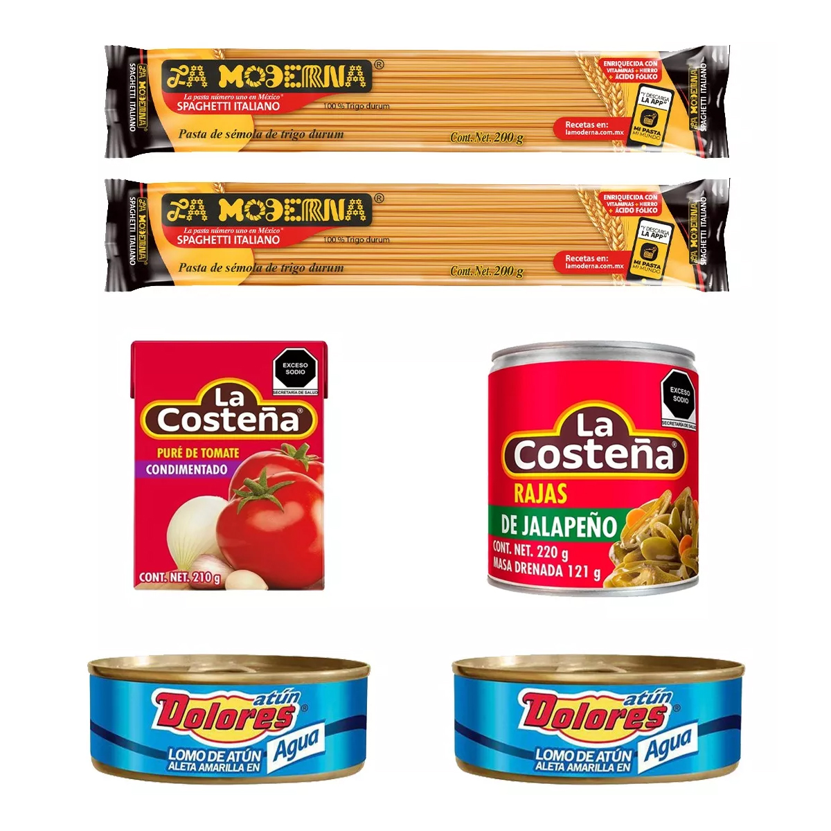 Despensa Mega Completa con 100 Artículos de la Mejor Calidad