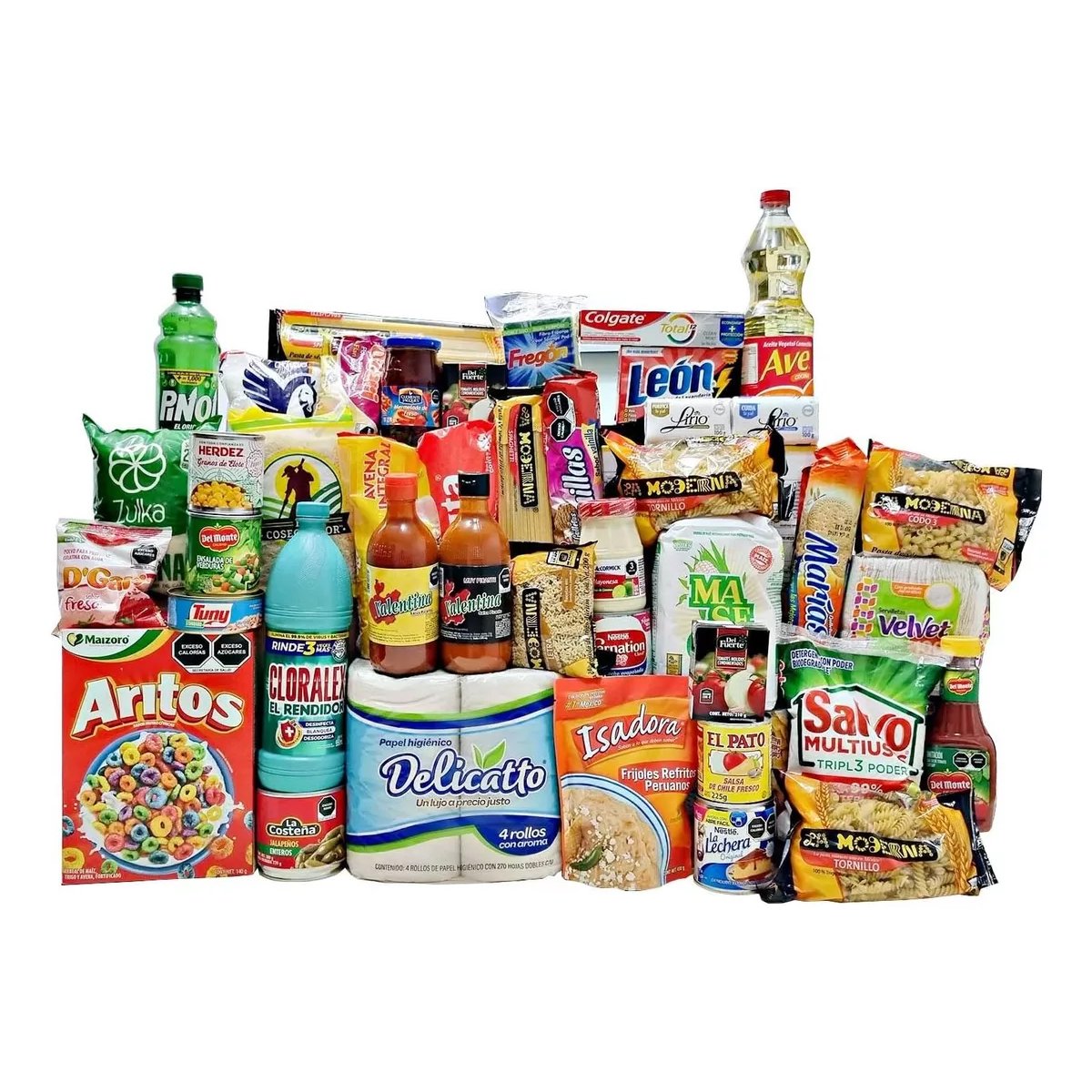 Despensa Mega Completa con 44 Productos Económica