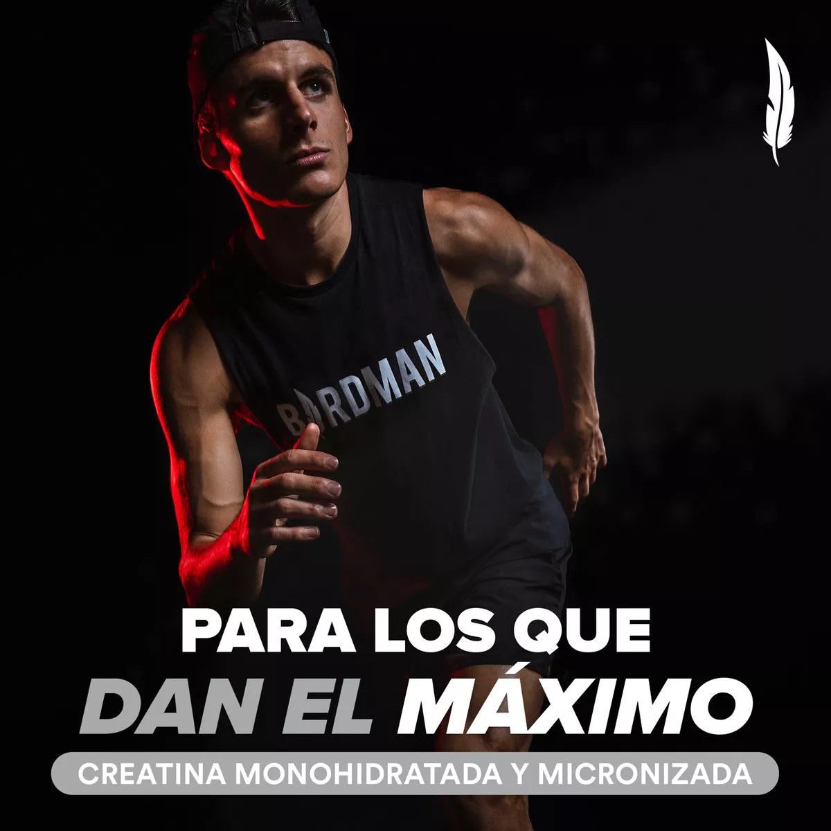 Birdman Creatina Monohidratada En Polvo 450g Sabor Natural