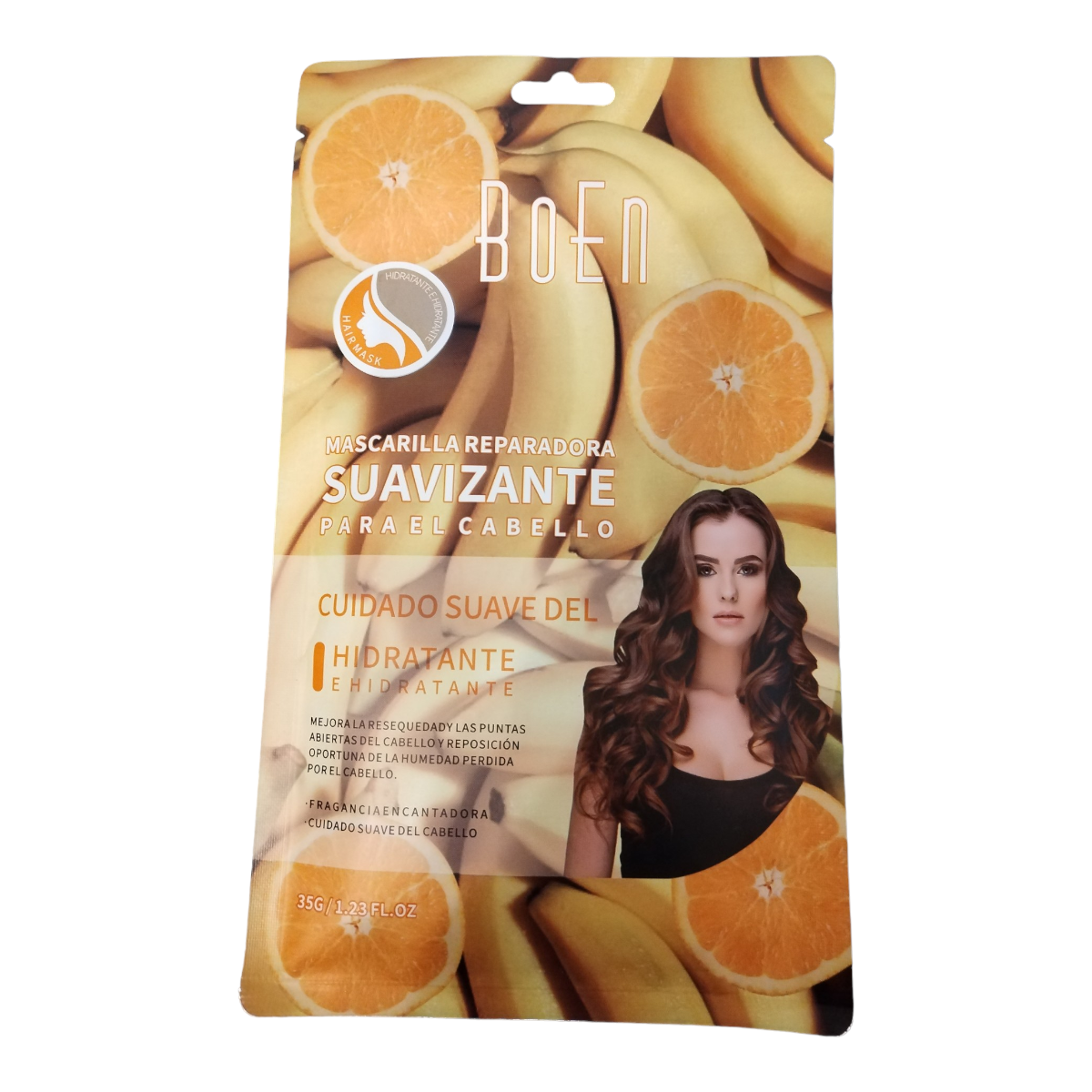 Pack Mascarilla Capilar Reparadora Suavizante Boen 4 Piezas