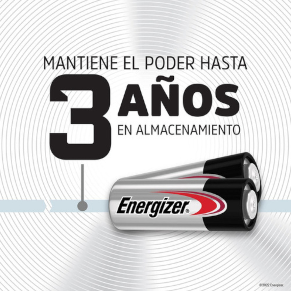 Pila Bateria Alcalina Energizer A23 12V 2 Piezas.
