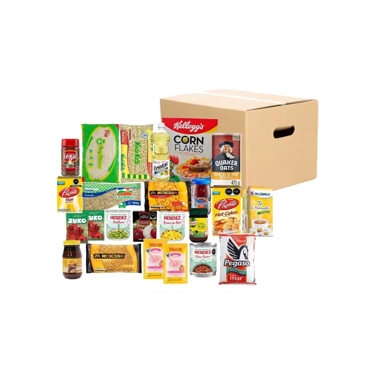 Despensa Completa Empresarial 24 Productos Básica