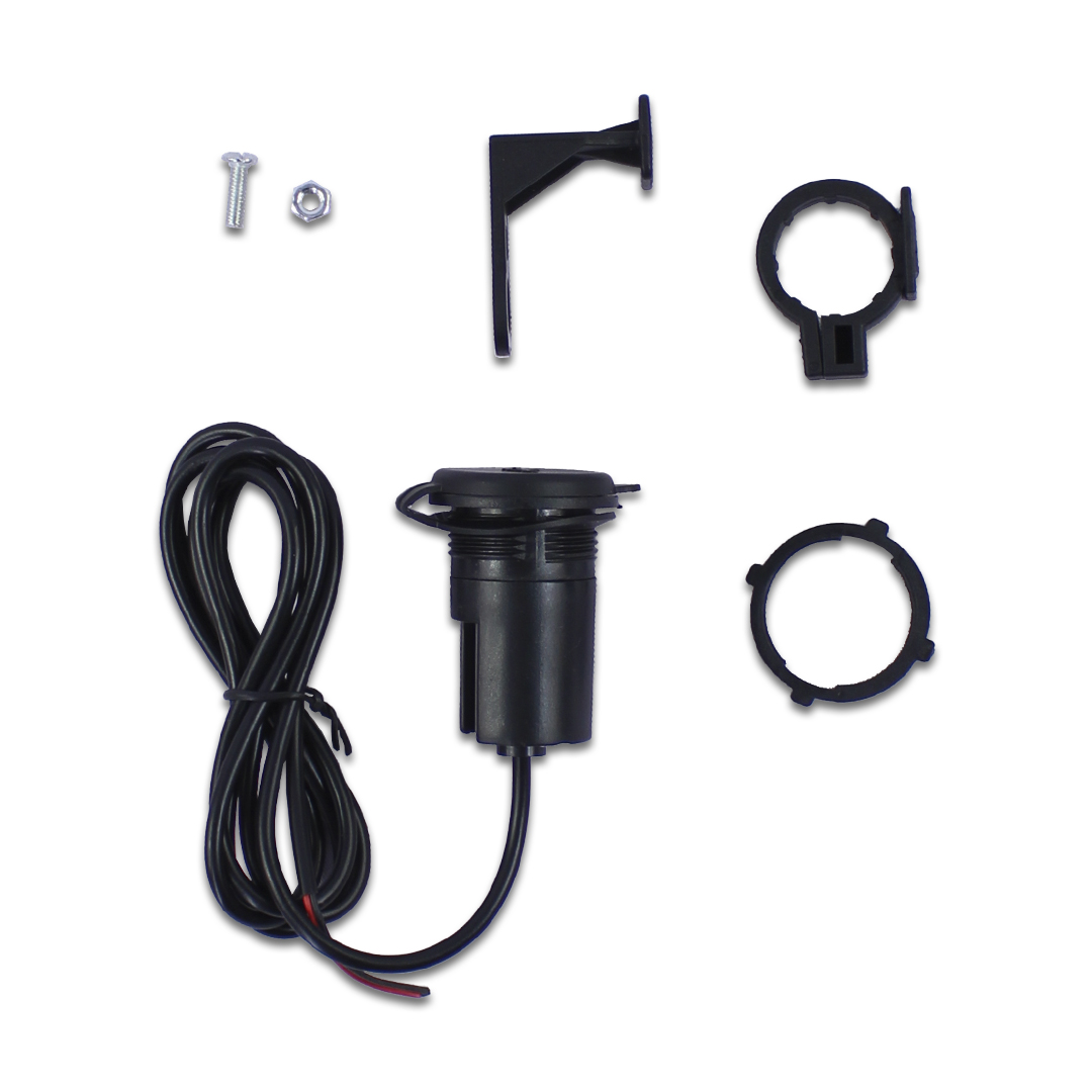  Adapatador De Corriente Con Puerto Usb Para Moto