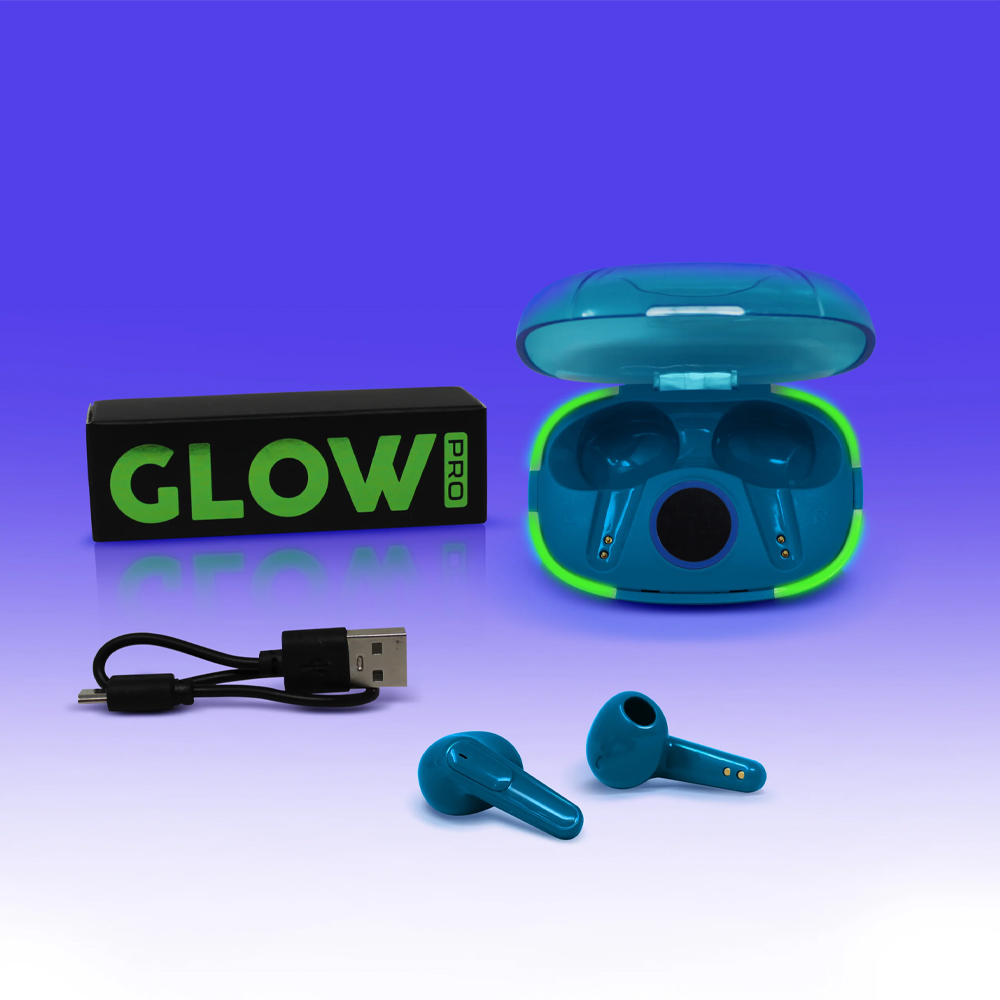 Reloj Inteligente Zl02 1.28 Vigilancia De Salud Deportivo Smart Watch Mas Audifonos Tech Theory Glow Pro Mas Reloj Inteligente ZL02 Azul.
