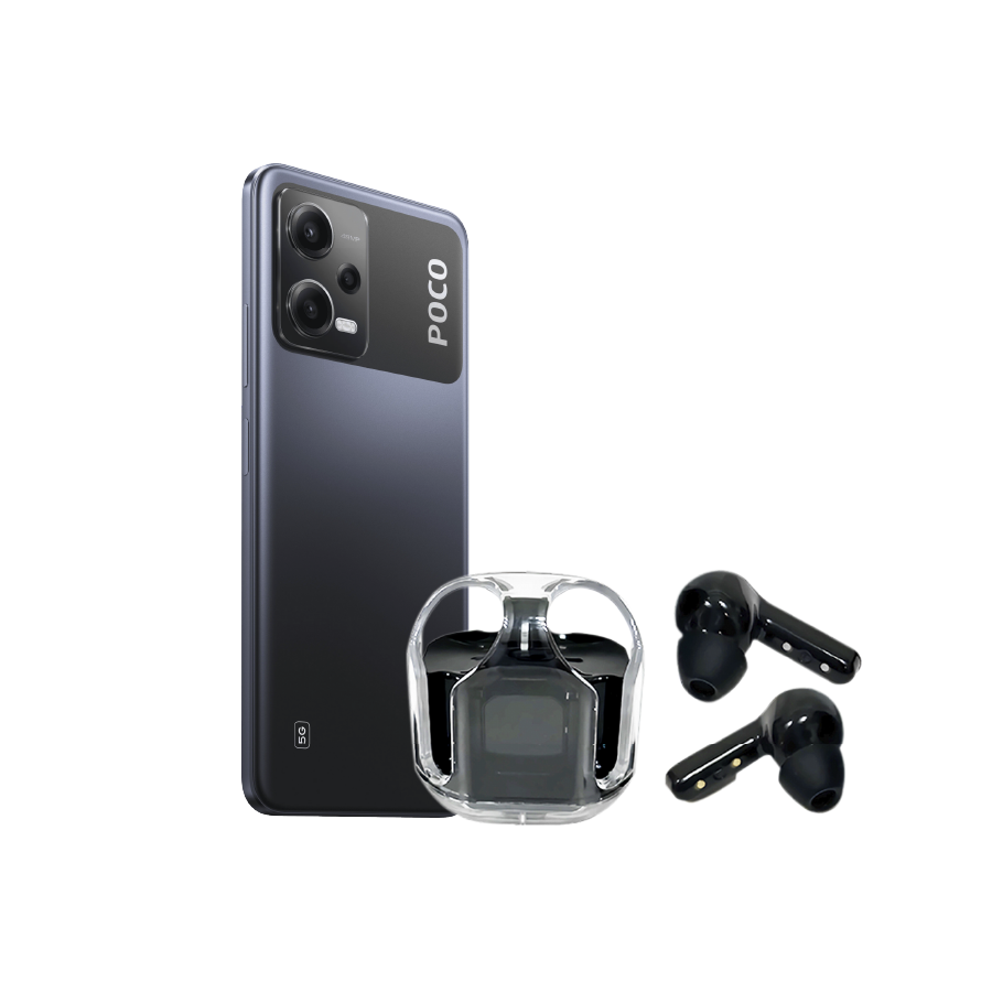 Xiaomi Poco X5 8/256GB Negro (5G) +Audífonos Ultra Pods Tru Wireless
