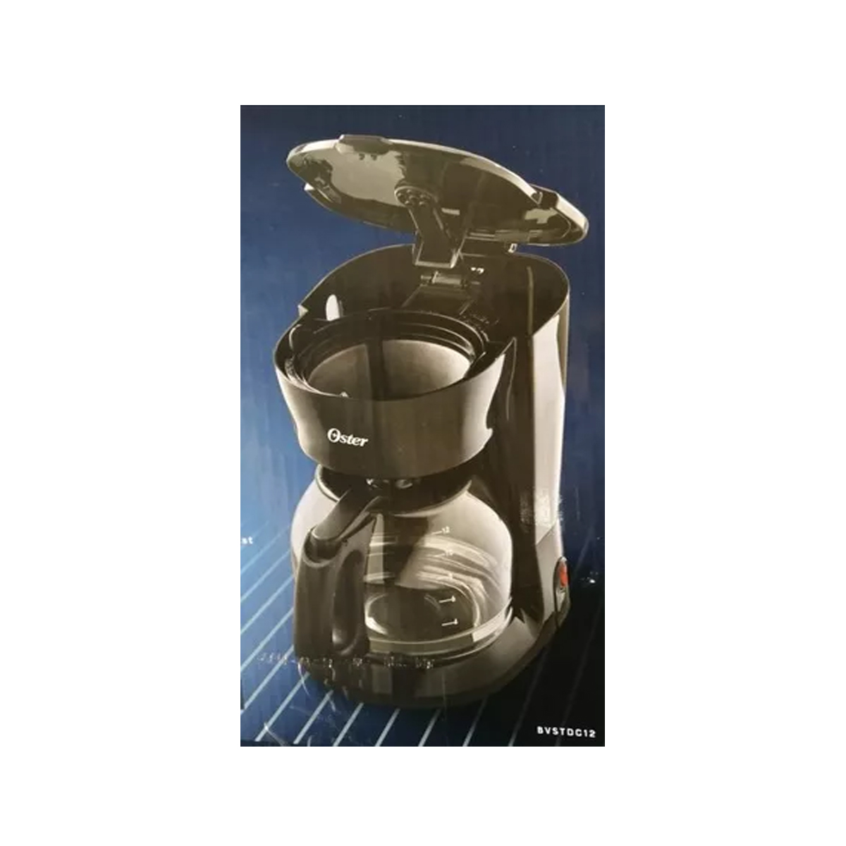 Cafetera de Goteo Oster Automática 12 Tazas Color Negro