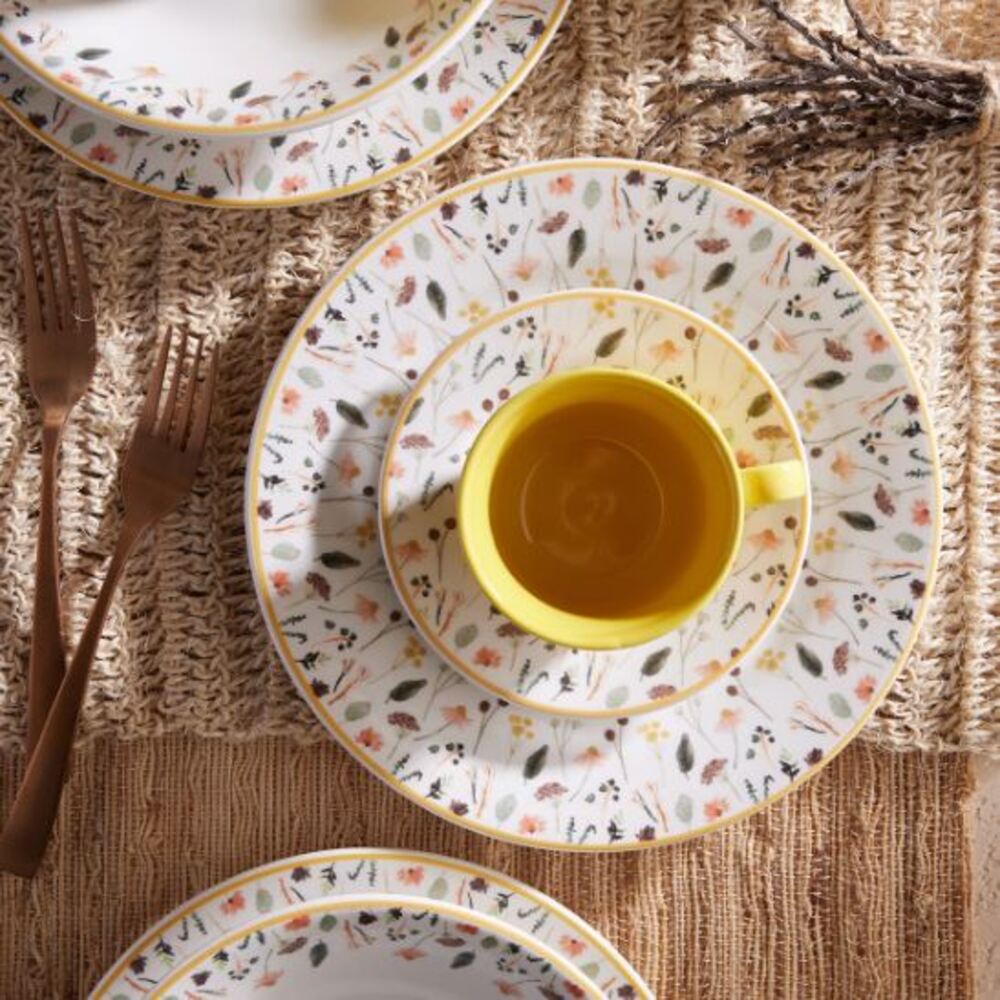 Vajilla Corona Ashley 4 Puestos 16 Piezas