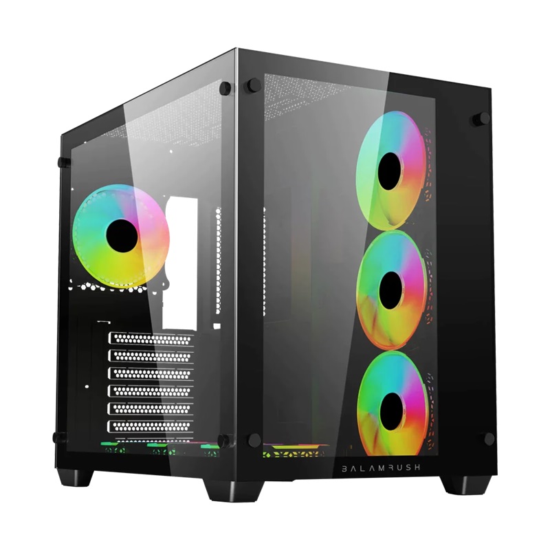 Gabinete Gamer Media Torre Tank Pro Gm930 Negro