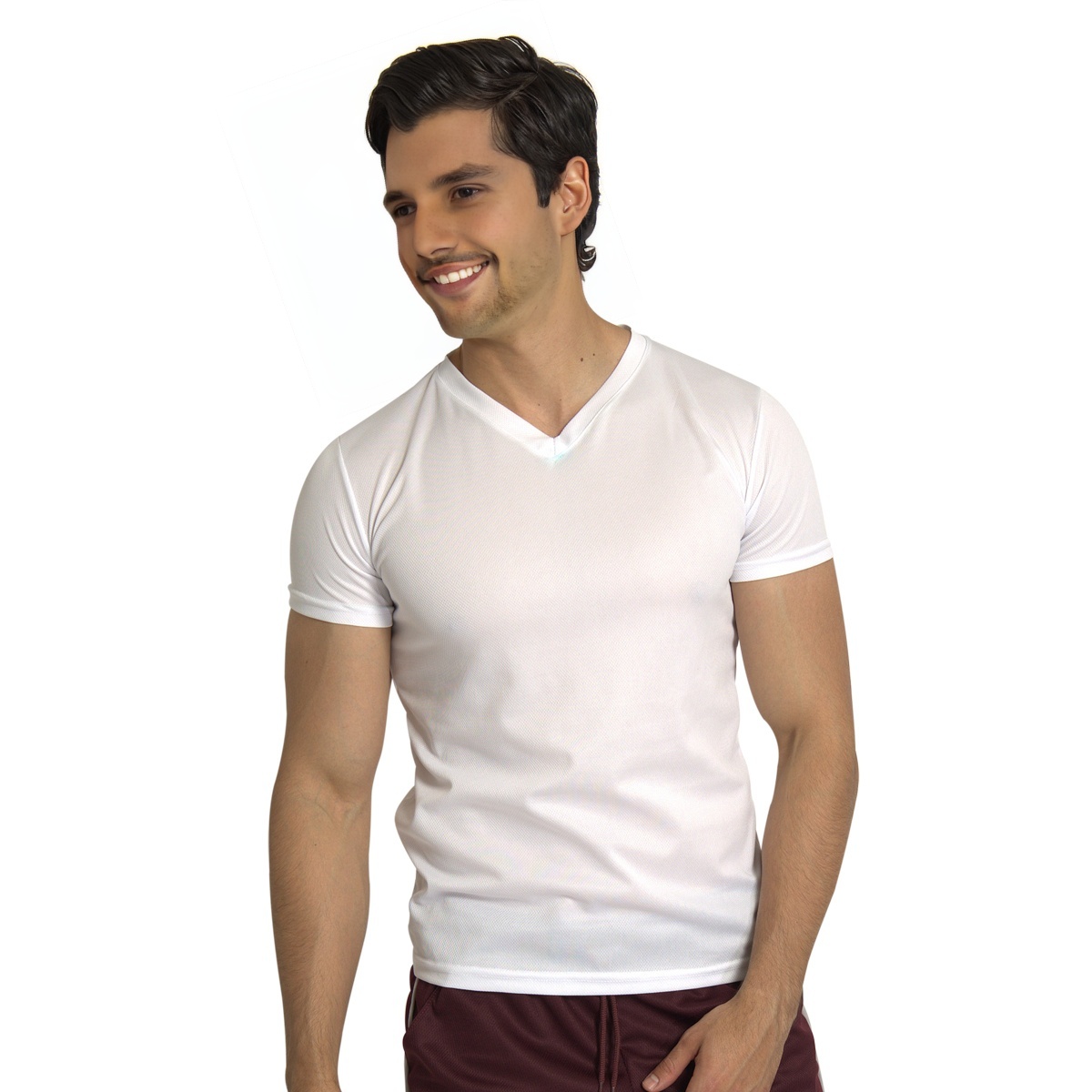 Playera Deportiva Para Hombre Manga Corta Dry Fit