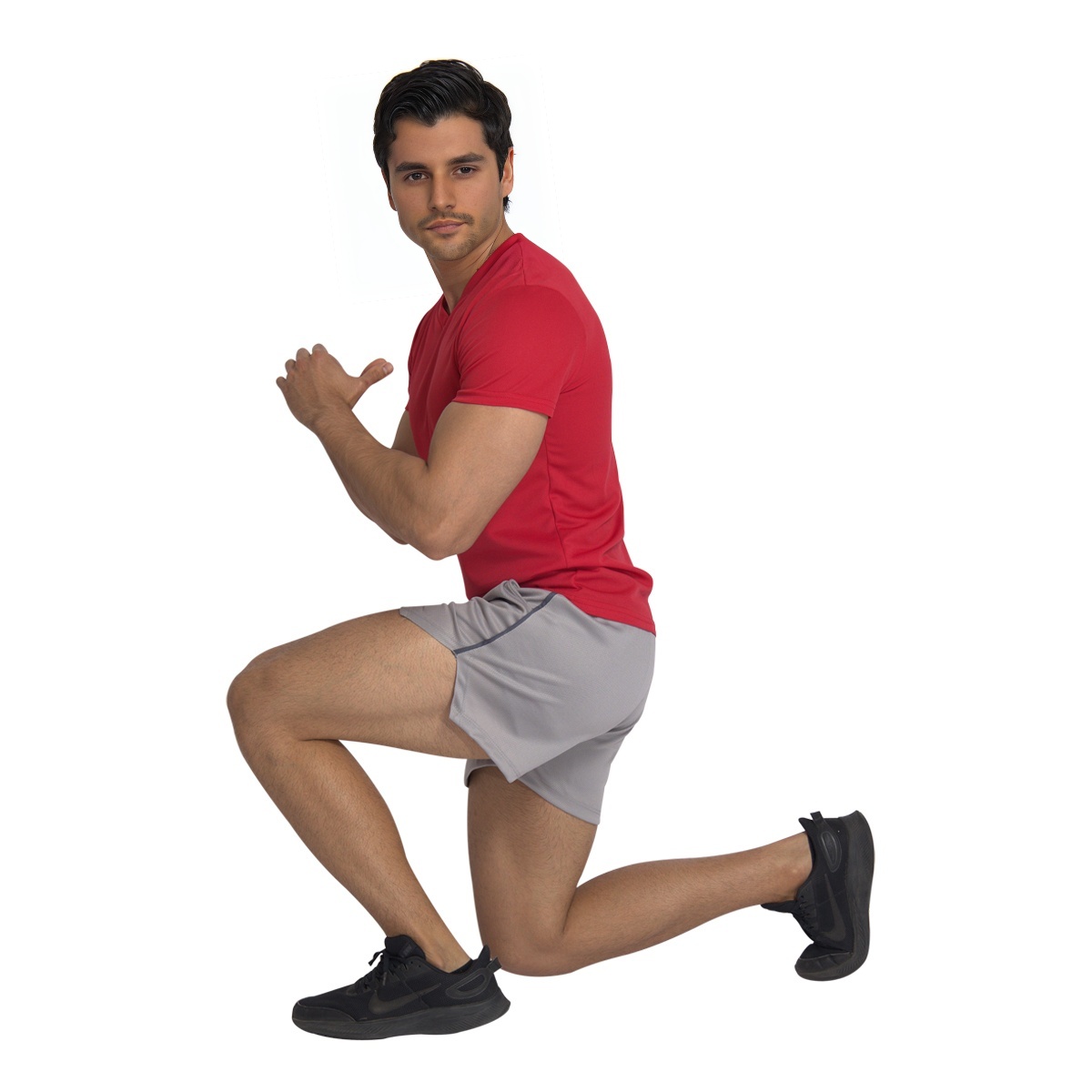 Playera Deportiva Para Hombre Manga Corta Dry Fit