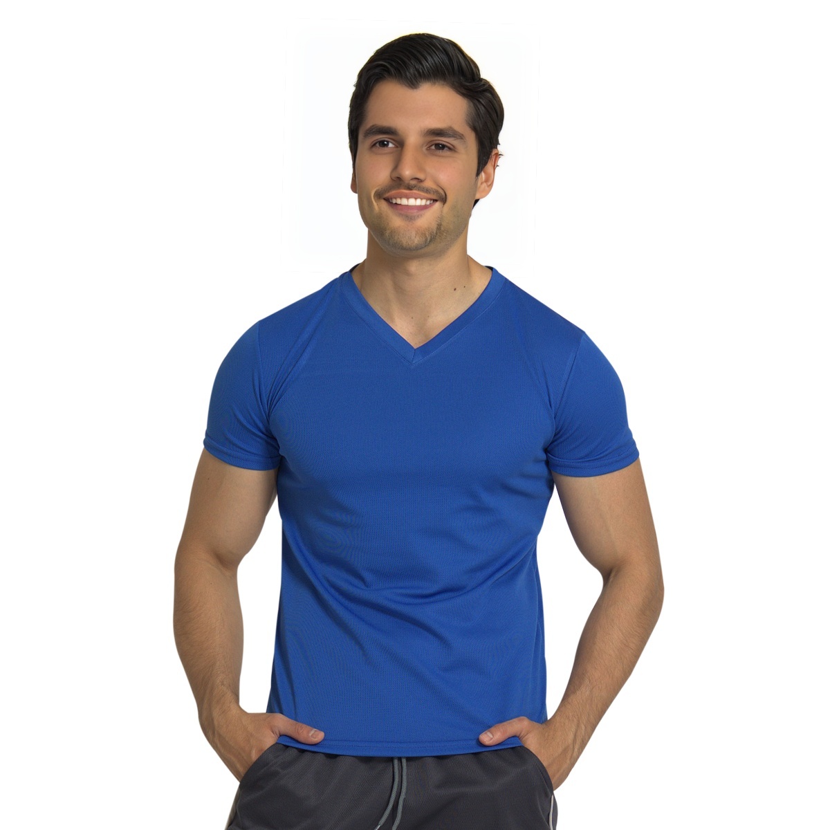 Playera Deportiva Para Hombre Manga Corta Dry Fit
