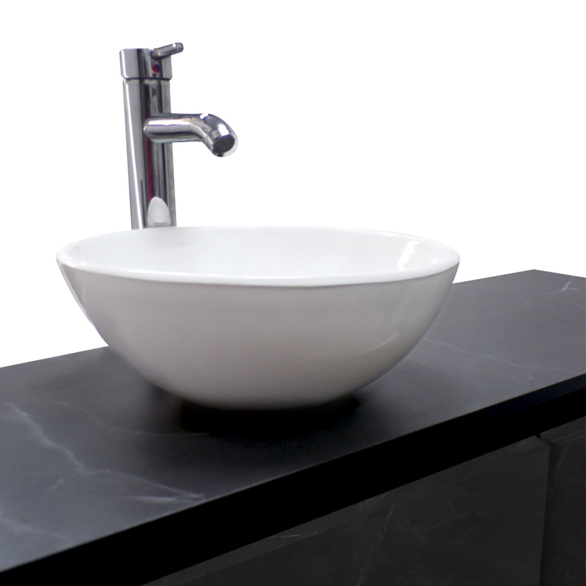 Gabinete Para Baño Luxury Smooth Con Ovalin Y Monomando