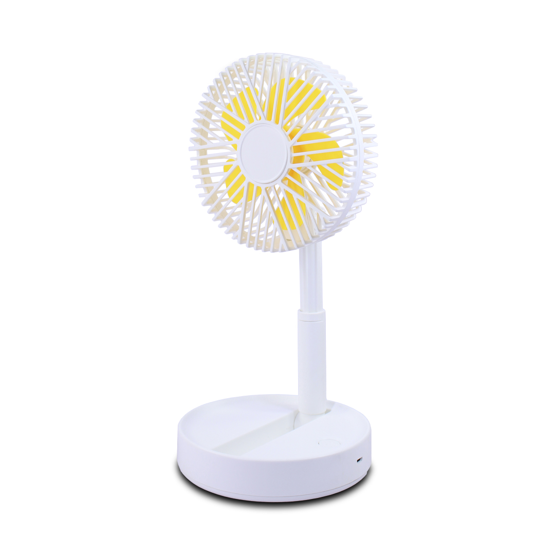 Mini Ventilador De Escritorio Recargable 3 Velociades