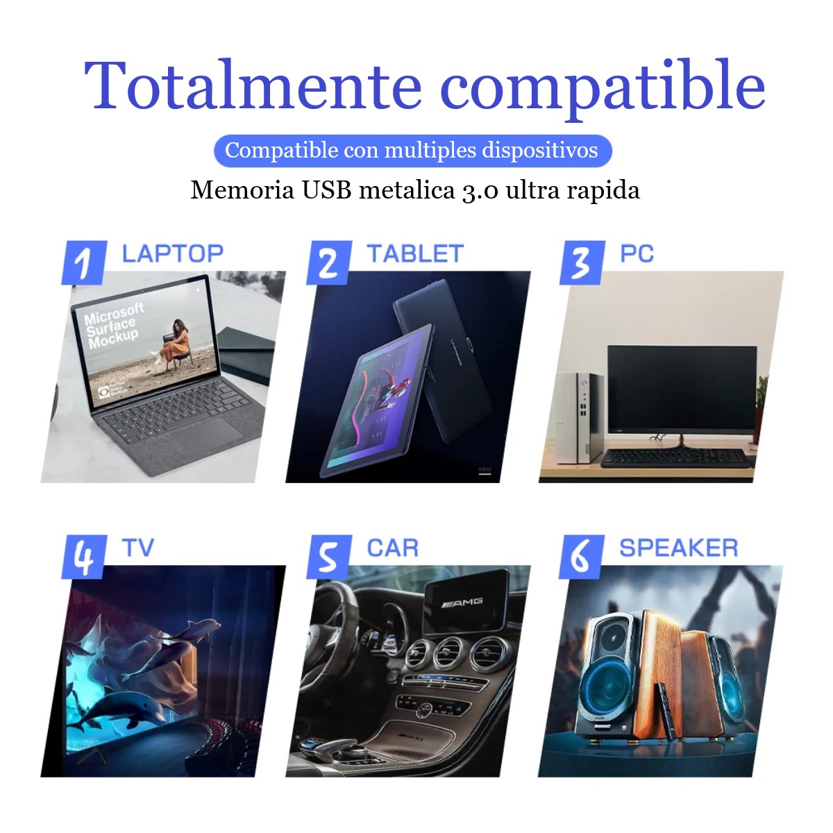 Memoria Unidad Flash USB 3,0 de alta velocidad Pendrive negro de 2TB portátil SSD metálica gamer