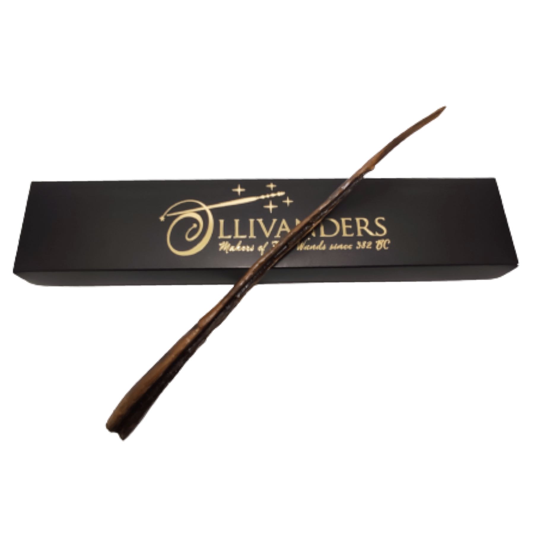 Harry Potter Varita Gellert Grindelwald + Caja Ollivanders Animales Fantásticos Con Núcleo de Metal