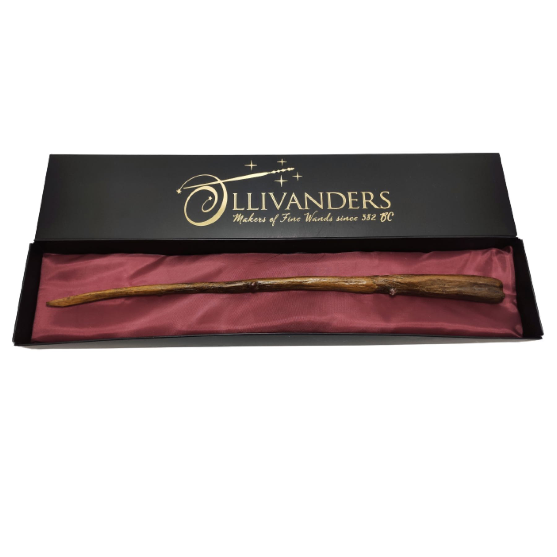 Harry Potter Varita Gellert Grindelwald + Caja Ollivanders Animales Fantásticos Con Núcleo de Metal