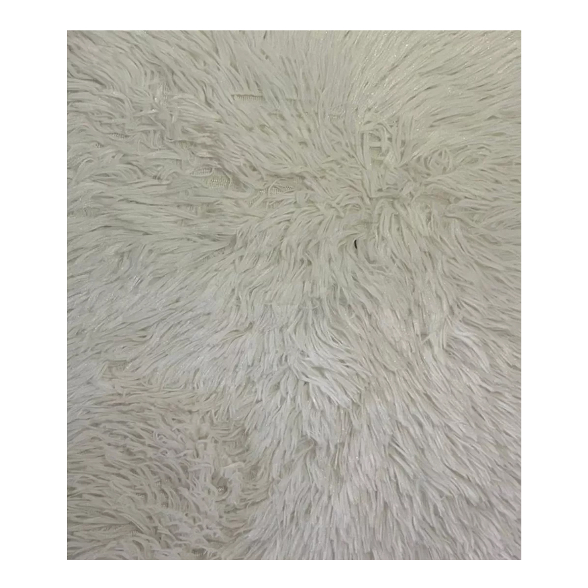 Tapete de Peluche Moderno Rectangular