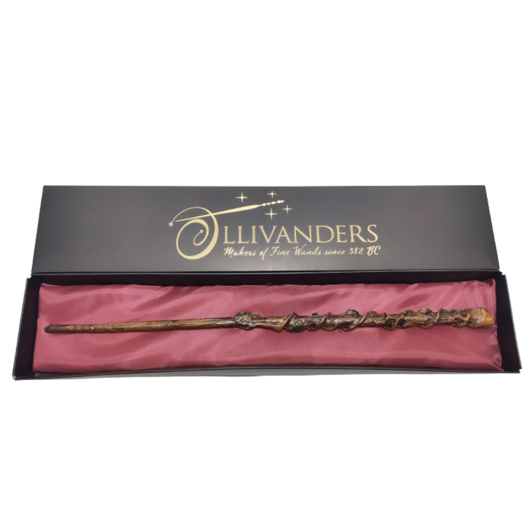 Harry Potter Varita Mágica Hermione Granger con Núcleo Metálico + Caja Ollivanders Colección Gryffindor