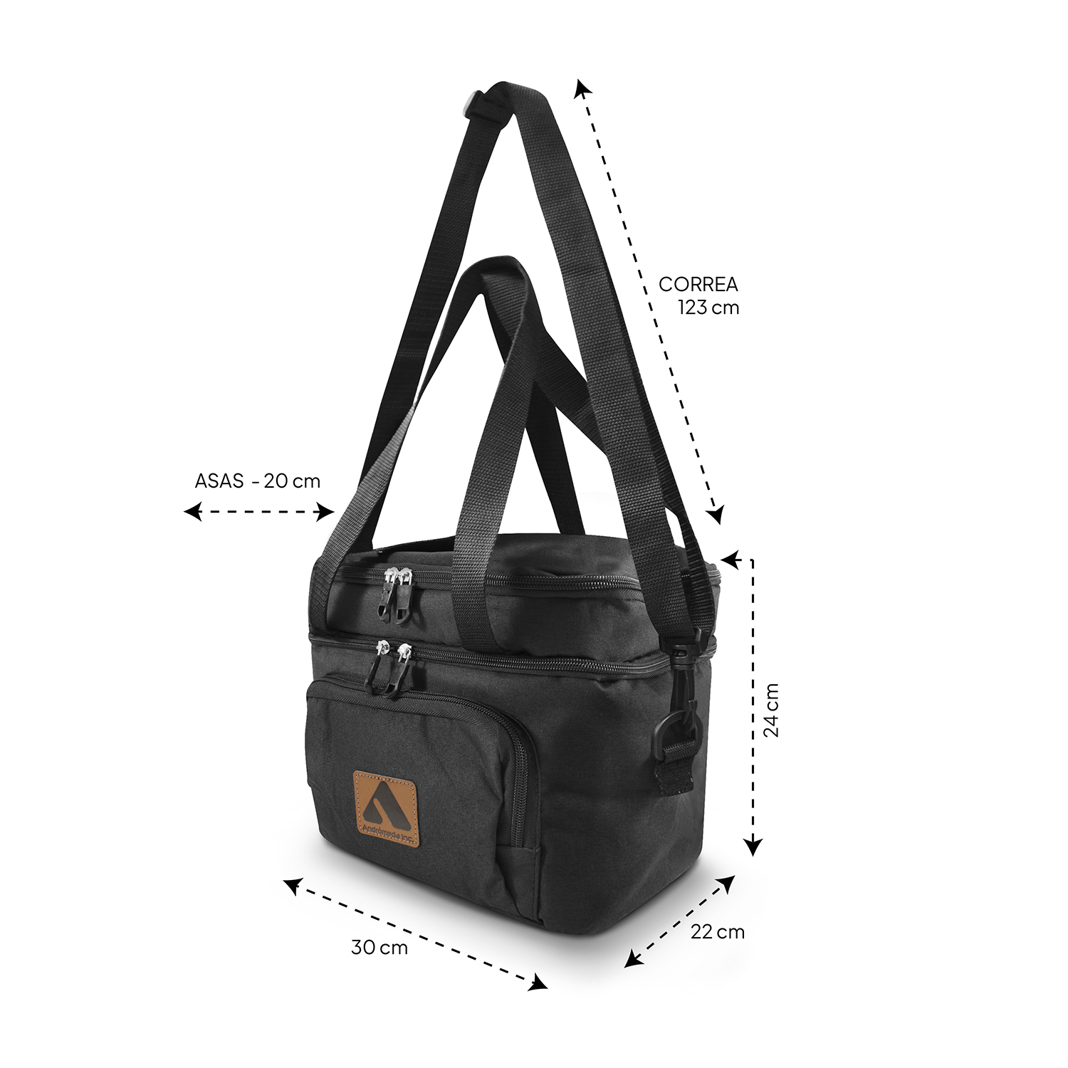 Lonchera Térmica Negra